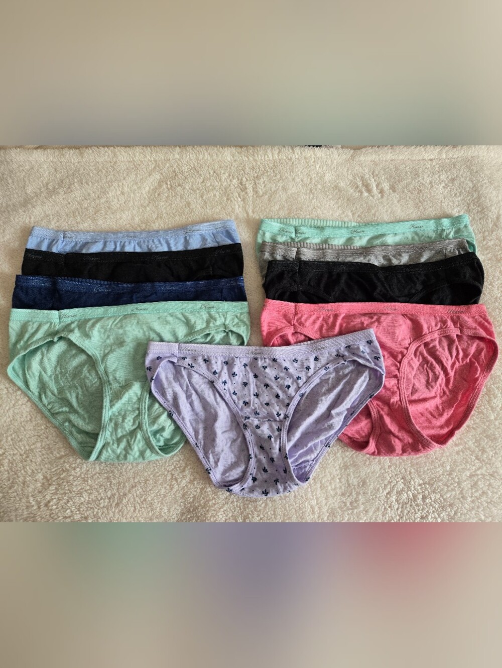 Assorted Cotton Bikini Underwear - Multi Color Pack